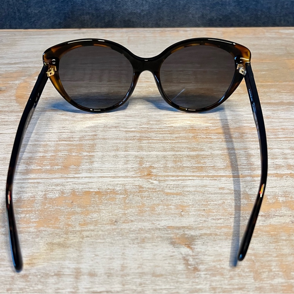 Coach Cat-Eye Polarized Sunglasses — Black/Tortoise - Picture 6 of 6